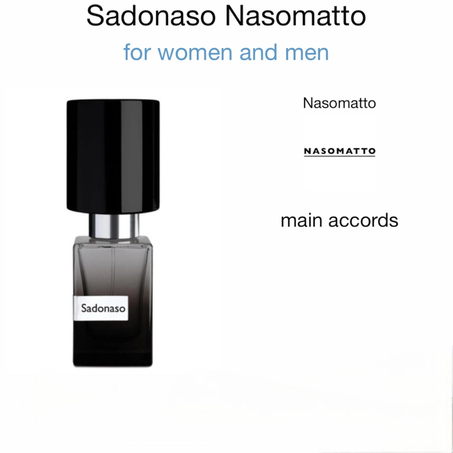 Sadonaso by Nasomatto Extrait de Parfum