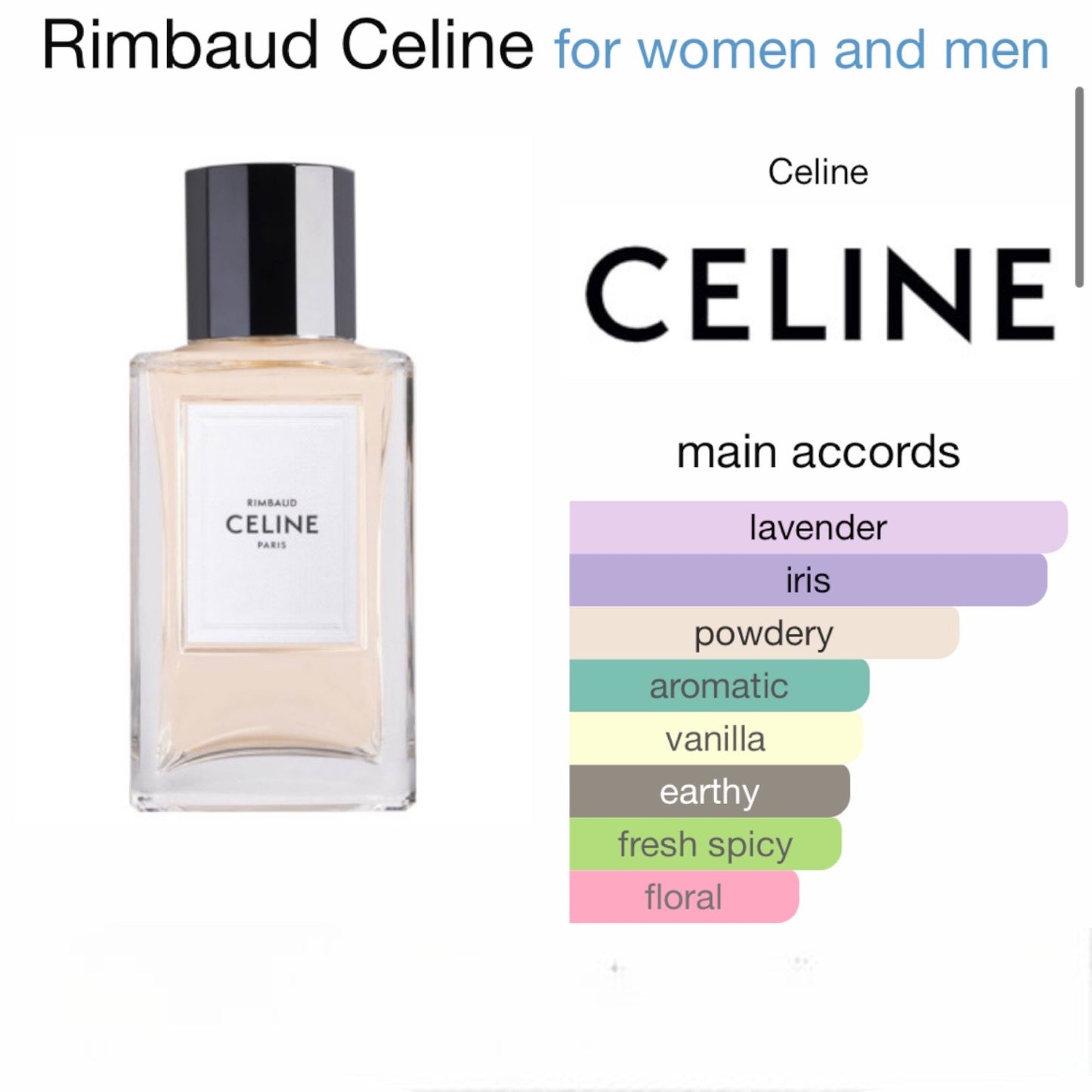 Rimbaud by Celine Eau de Parfum