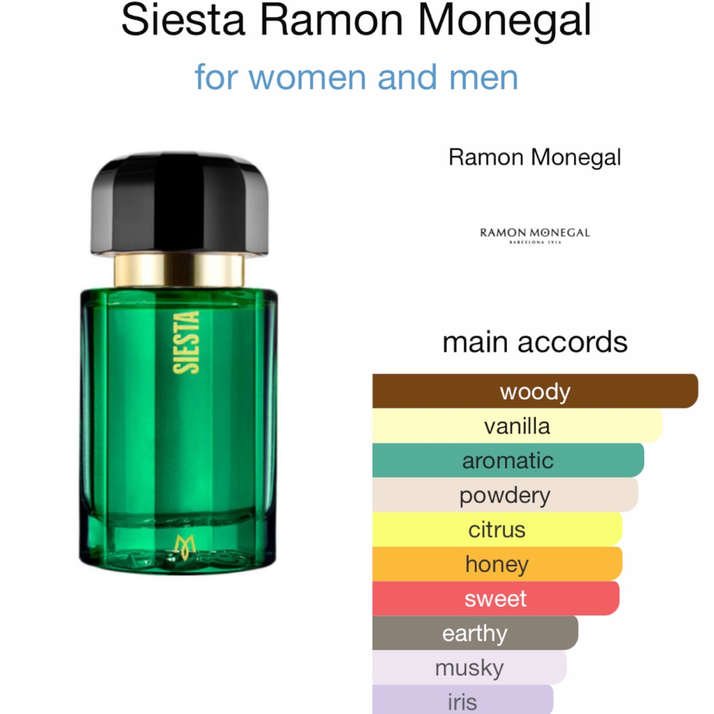 Siesta by Ramon Monegal Eau de Parfum