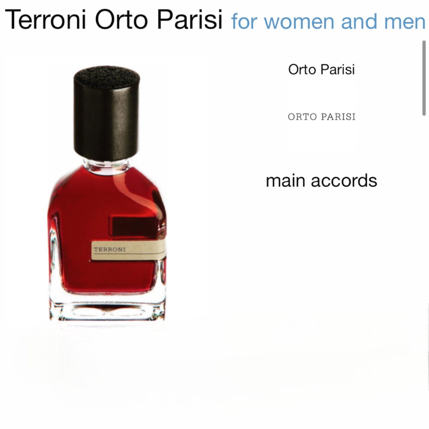 Terroni by Orto Parisi Eau de Parfum