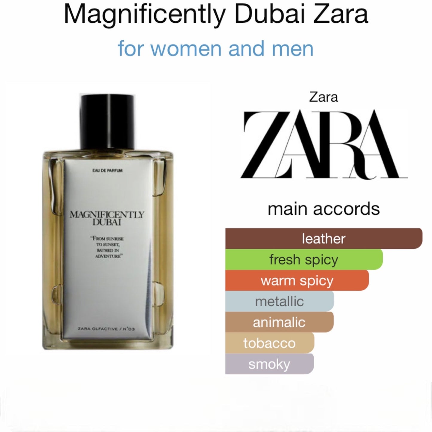 Magnificently Dubai by Zara Eau de Parfum