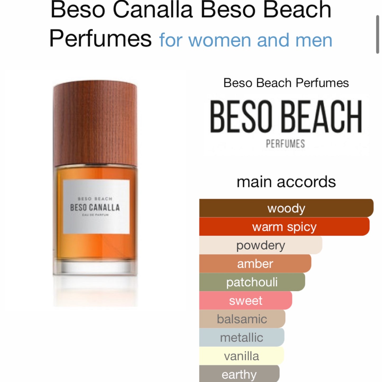Beso Canalla by Beso Beach Perfumes Eau de Parfum