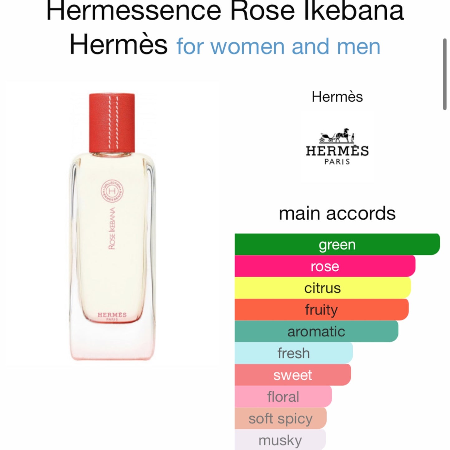 Hermessence Rose Ikebana By Hermes Eau de Parfum