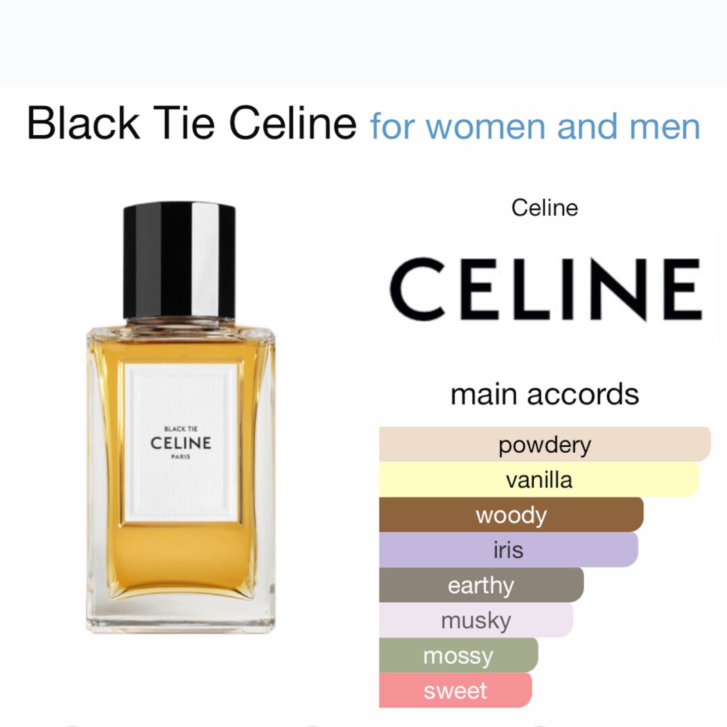 Black Tie by Celine Eau de Parfum