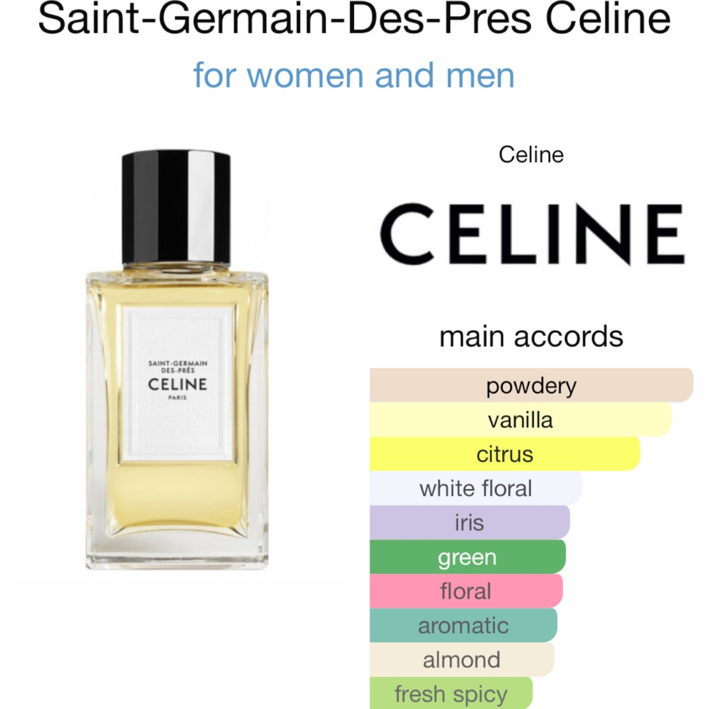 Saint-Germain-Des-Pres by Celine Eau de Parfum