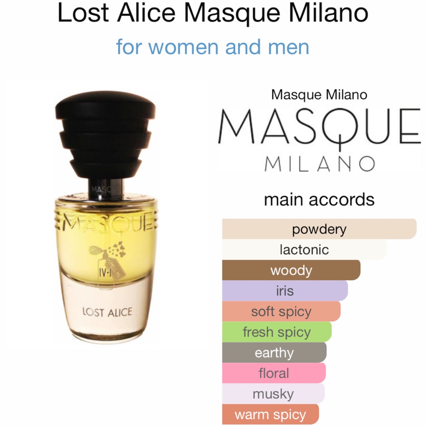 Lost Alice by Masque Milano Eau de Parfum