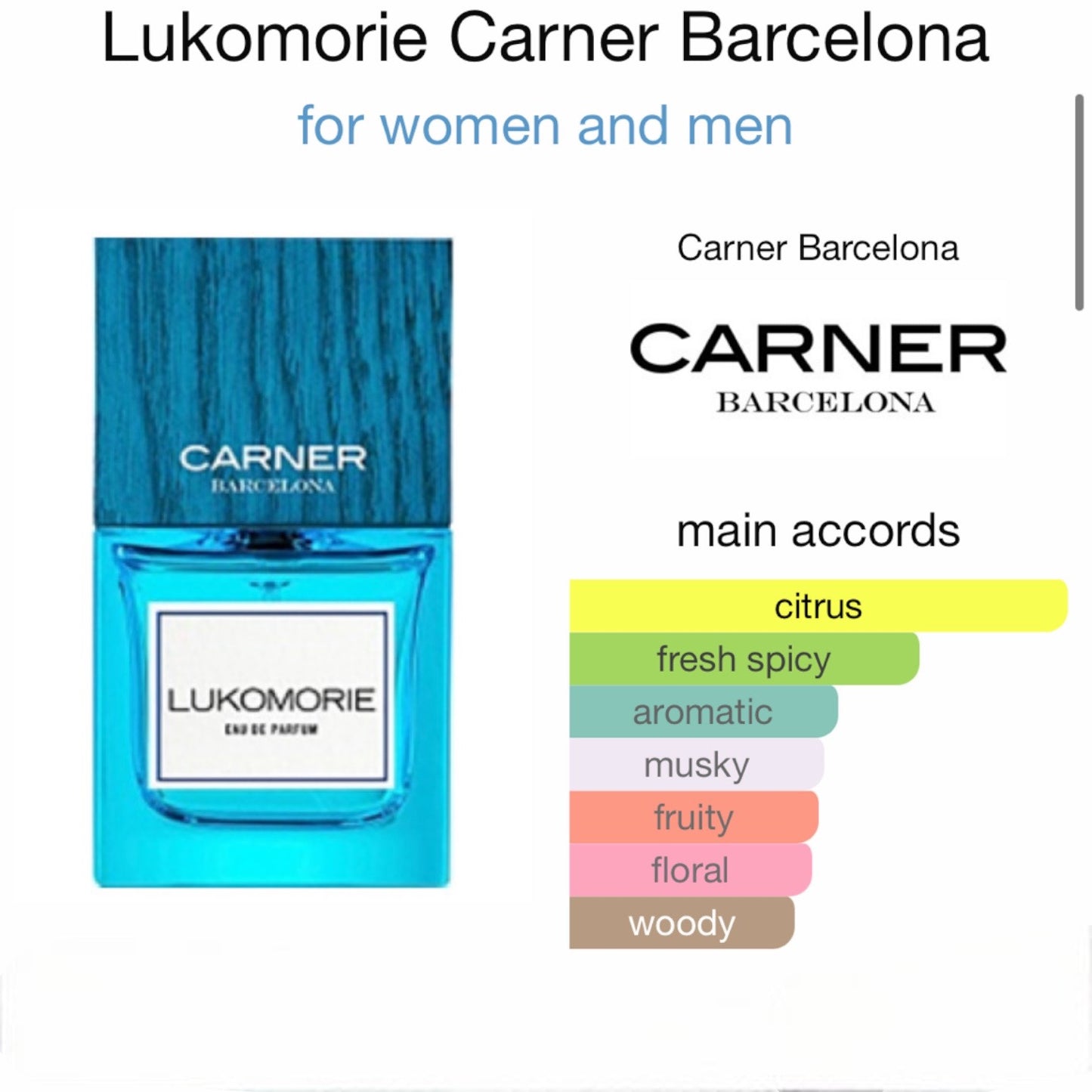Lukomorie by Carner Barcelona Eau de Parfum