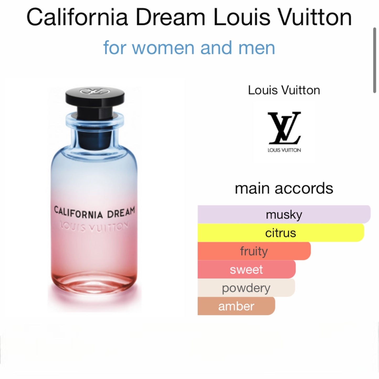 California Dream by Louis Vuitton Eau de Parfum