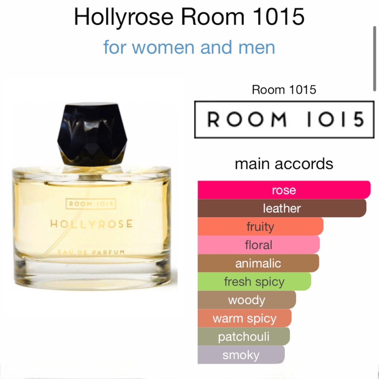 Hollyrose by Room 1015 Eau de Parfum