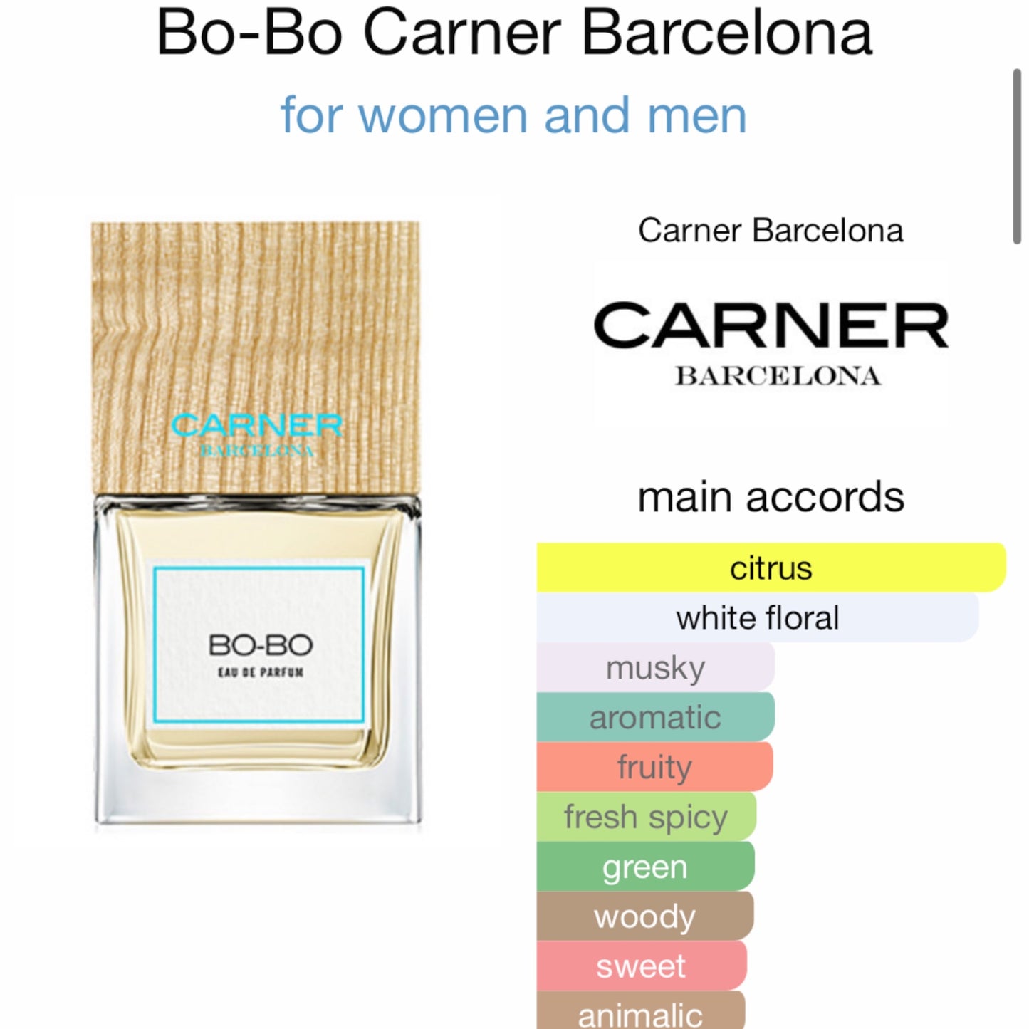 Bo-Bo by Carner Barcelona Eau de Parfum