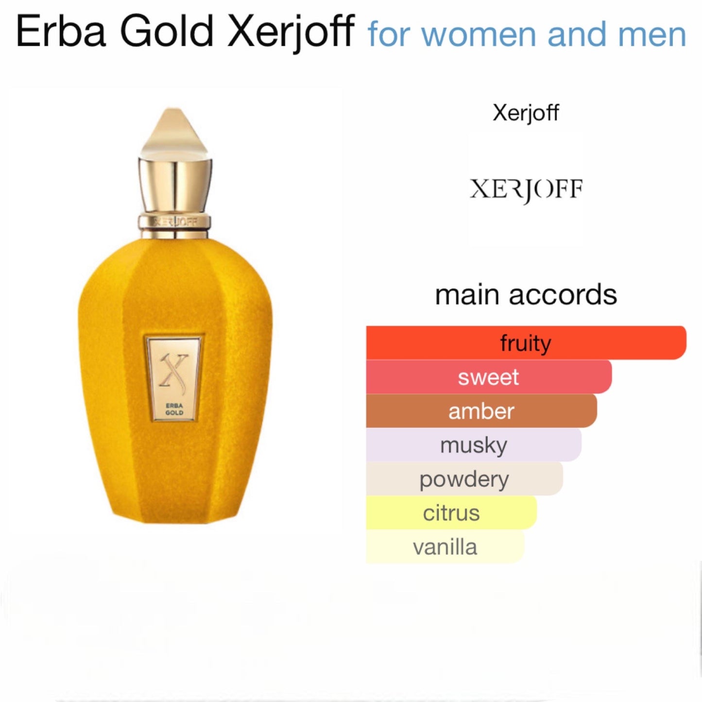 Erba Gold by Xerjoff Eau de Parfum