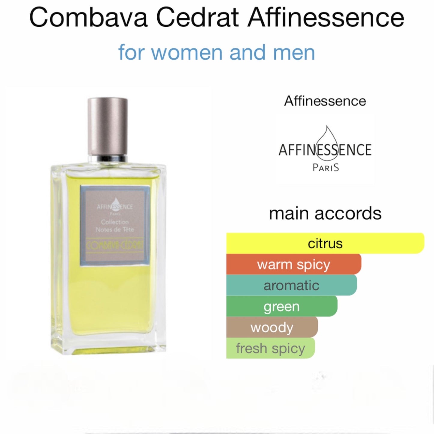 Combava Cedrat by Affinessence Eau de Parfum