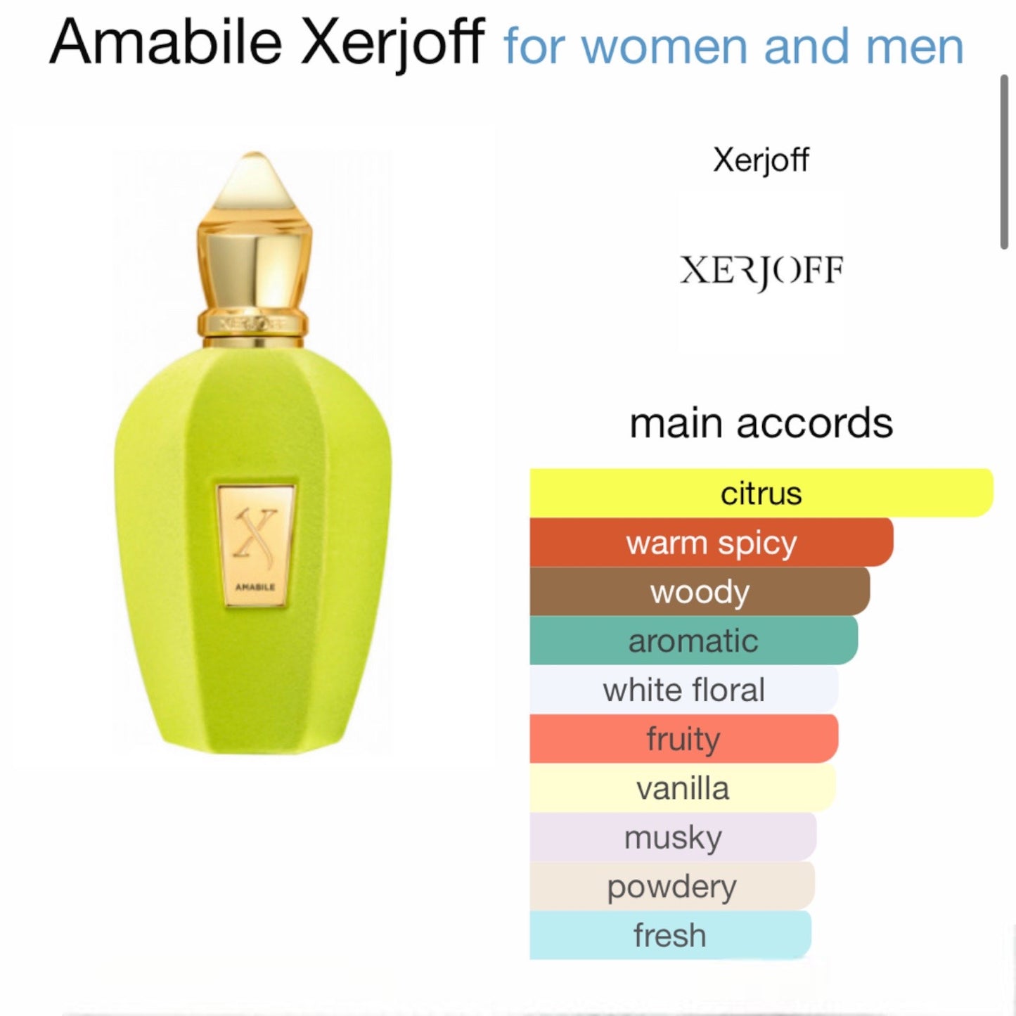 Amabile by Xerjoff Eau de Parfum