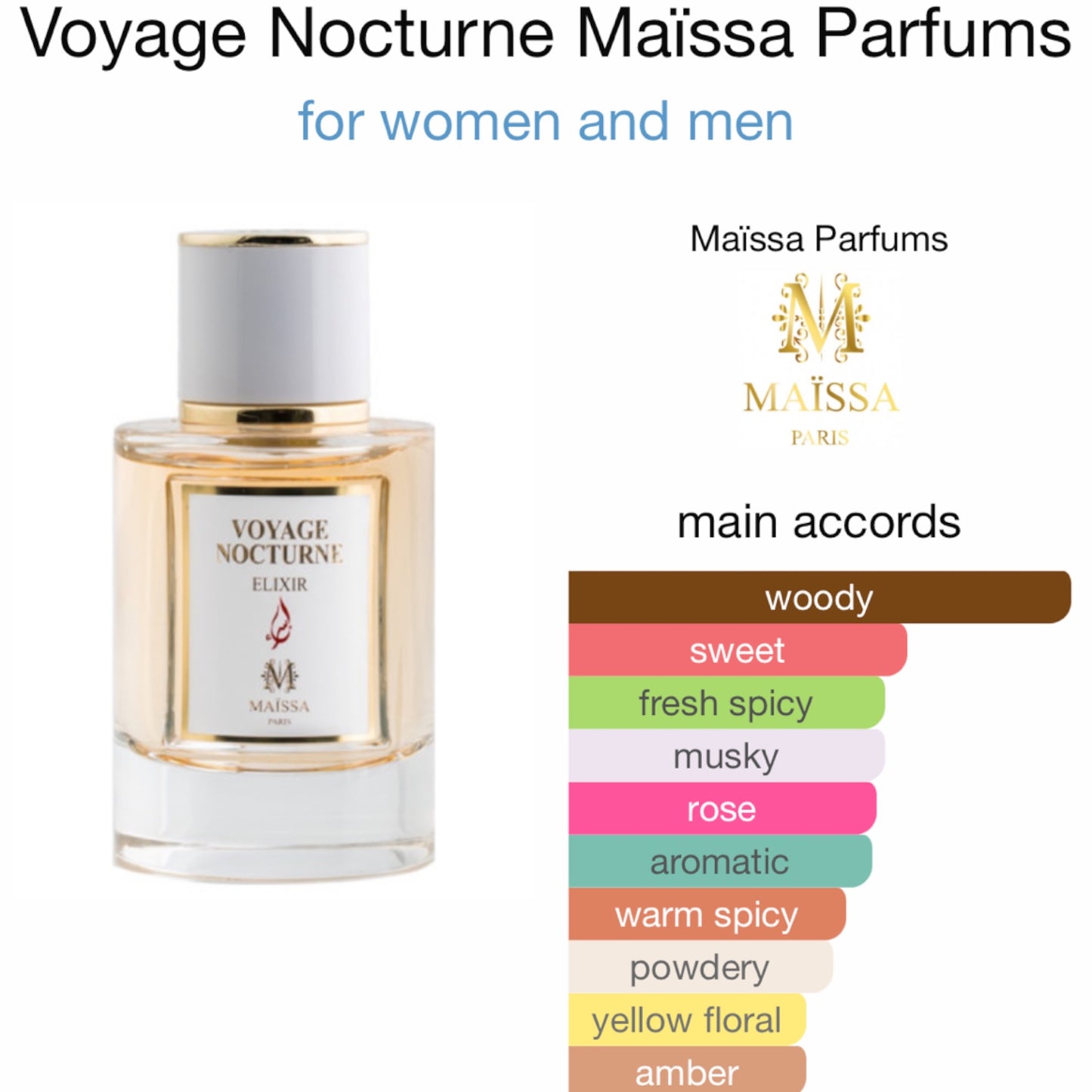 Voyage Nocturne by Maïssa Parfums Eau de Parfum