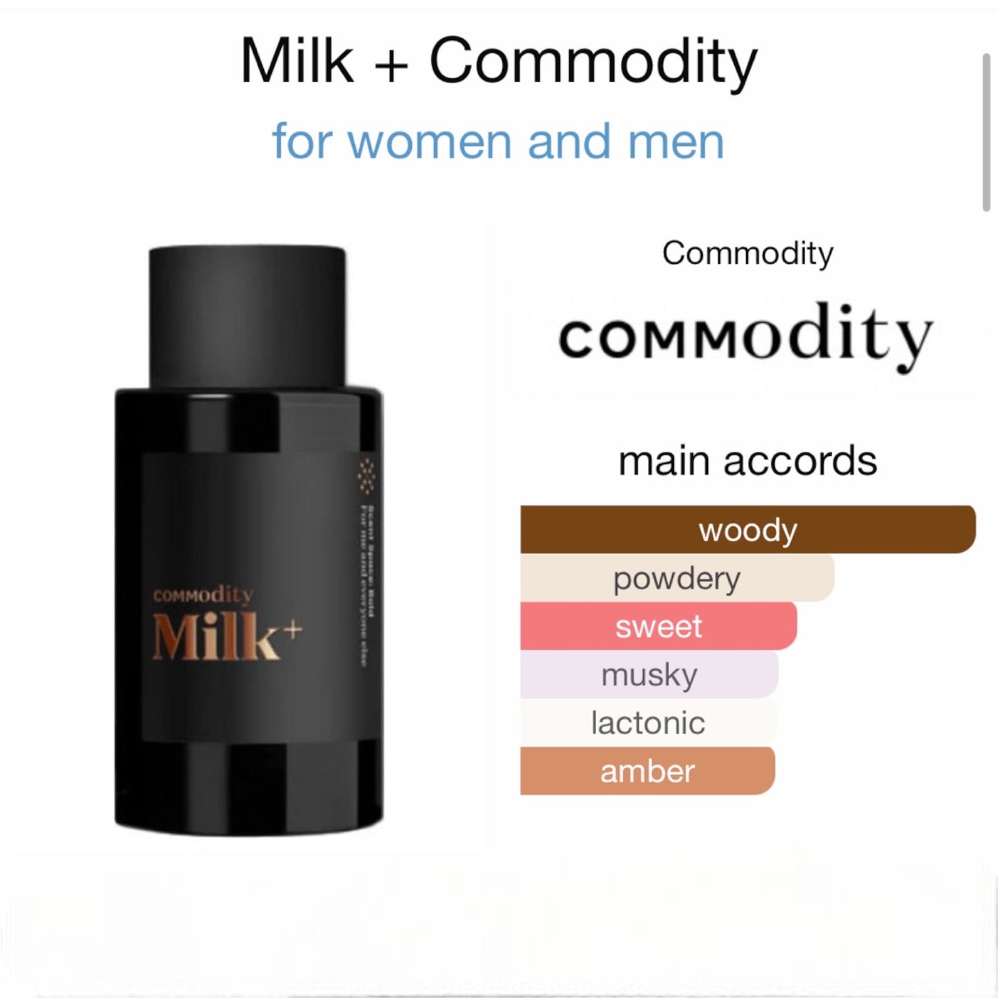 Milk + by Commodity Eau de Parfum