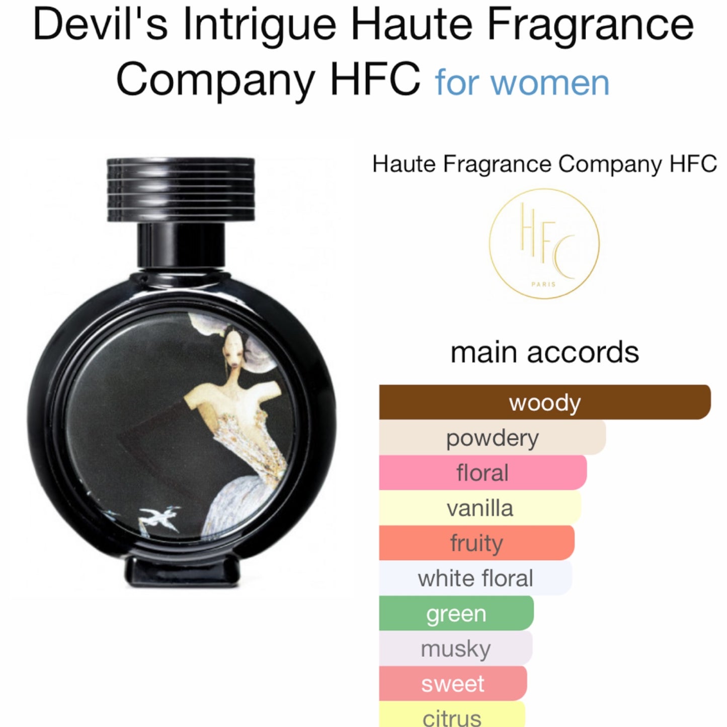 Devil’s Intrigue by Haute Fragrance Company HFC Eau de parfum