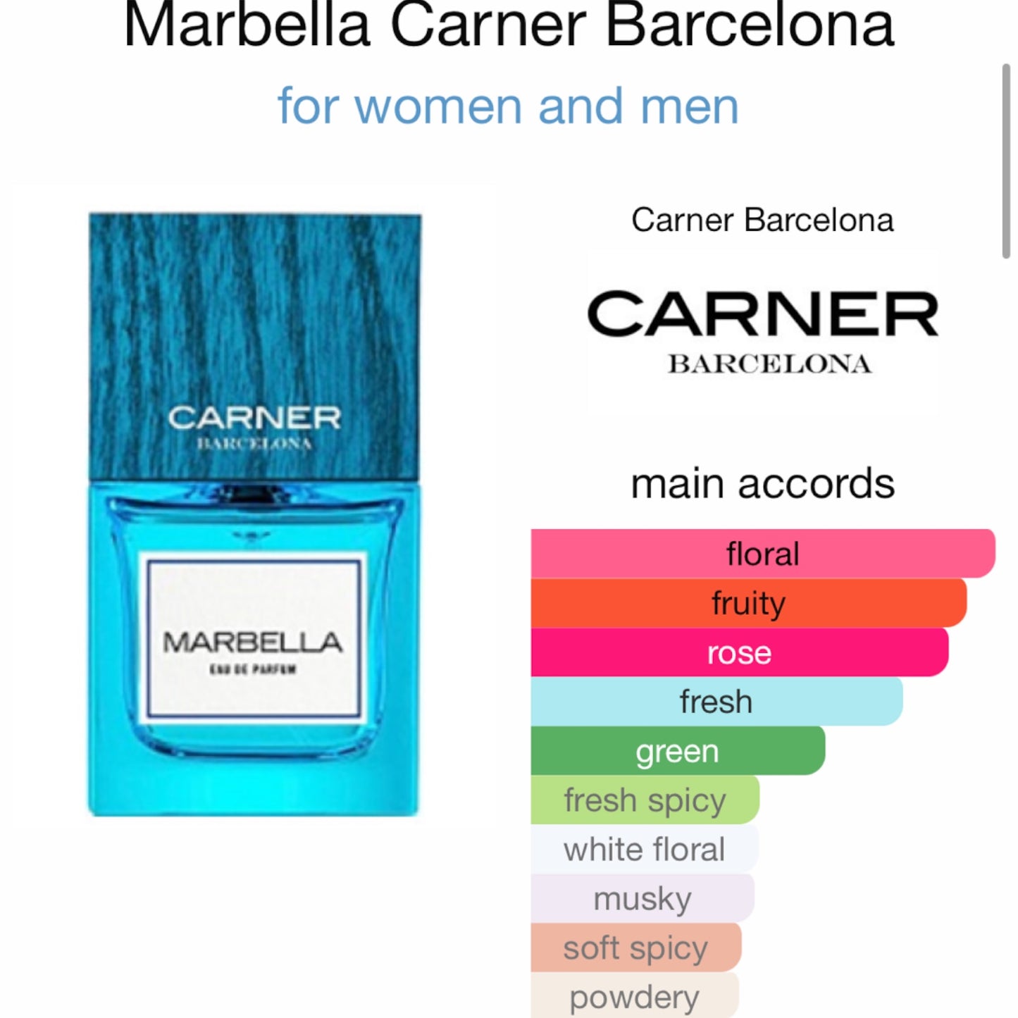 Marbella by Carner Barcelona Eau de Parfum