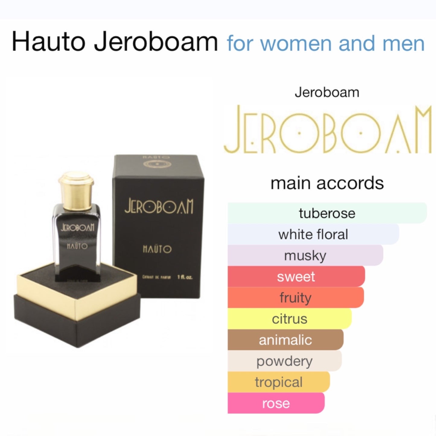 Hauto by Jeroboam Extrait de Parfum