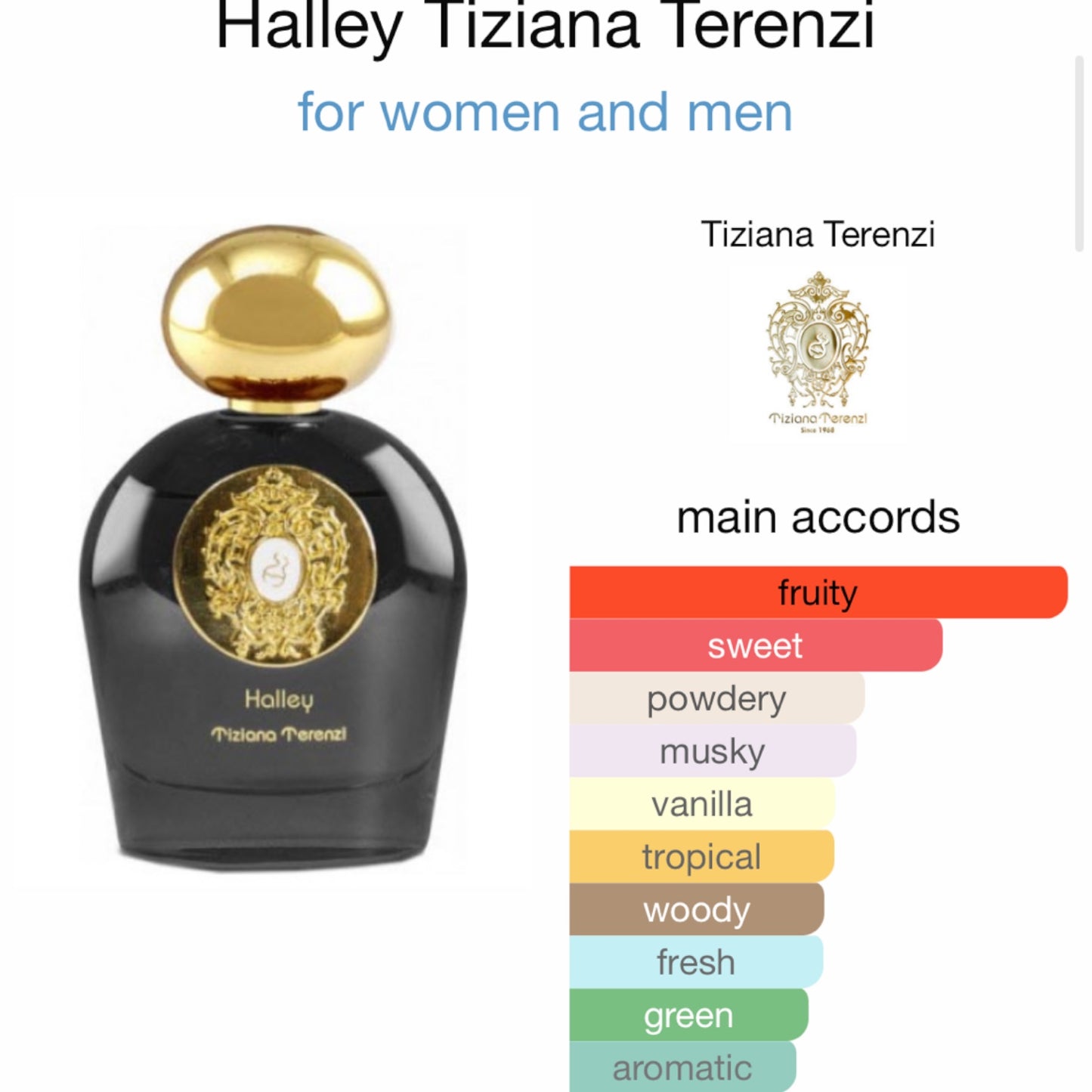 Halley by Tiziana Terenzi Extrait de Parfum