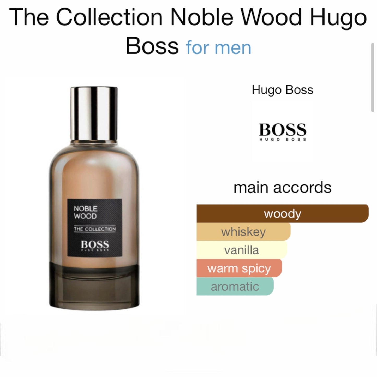 The Collection Noble Wood by Hugo Boss Eau de Parfum