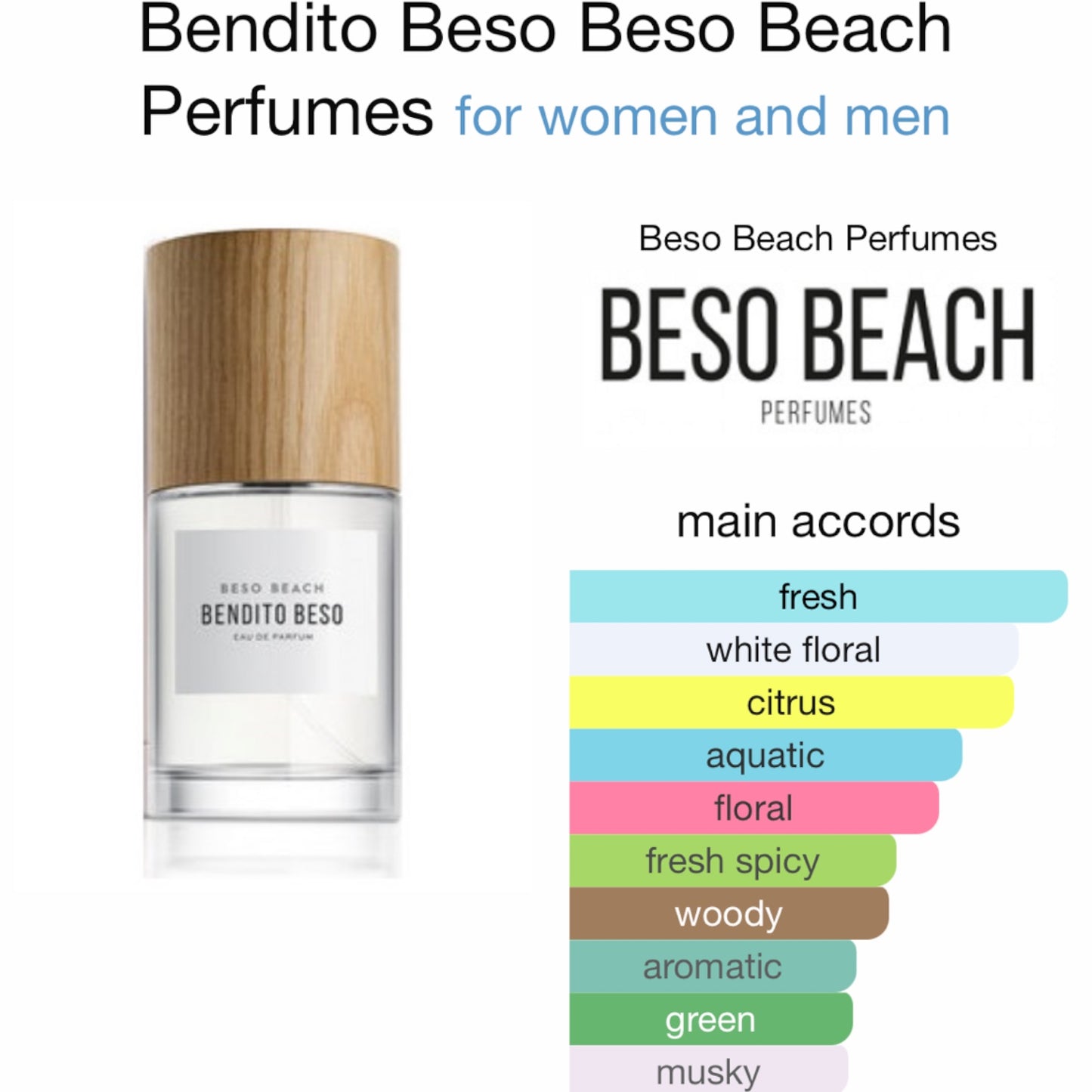 Bendito Beso by Beso Beach Perfumes Eau de Parfum