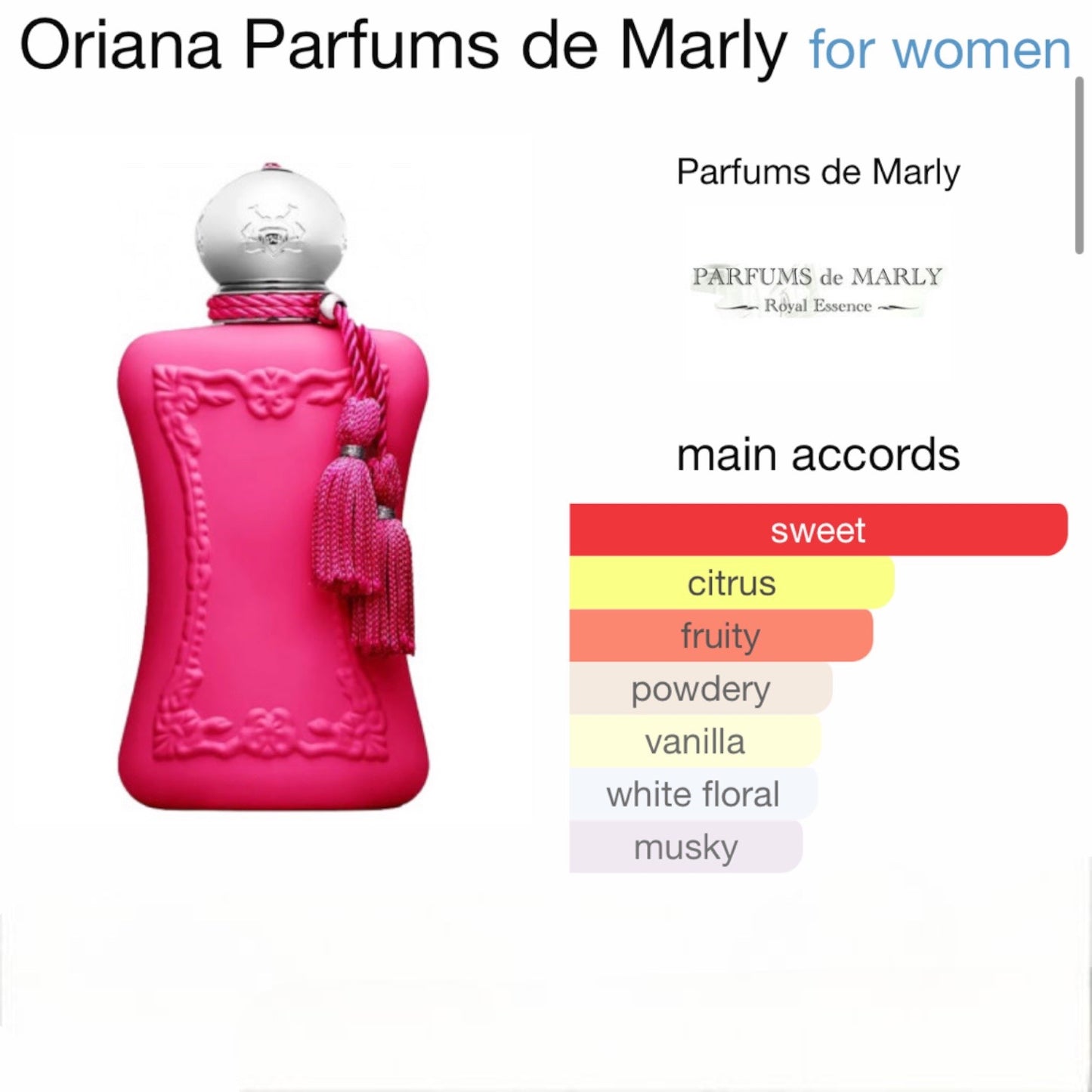 Oriana by Parfums de Marly Eau de Parfum