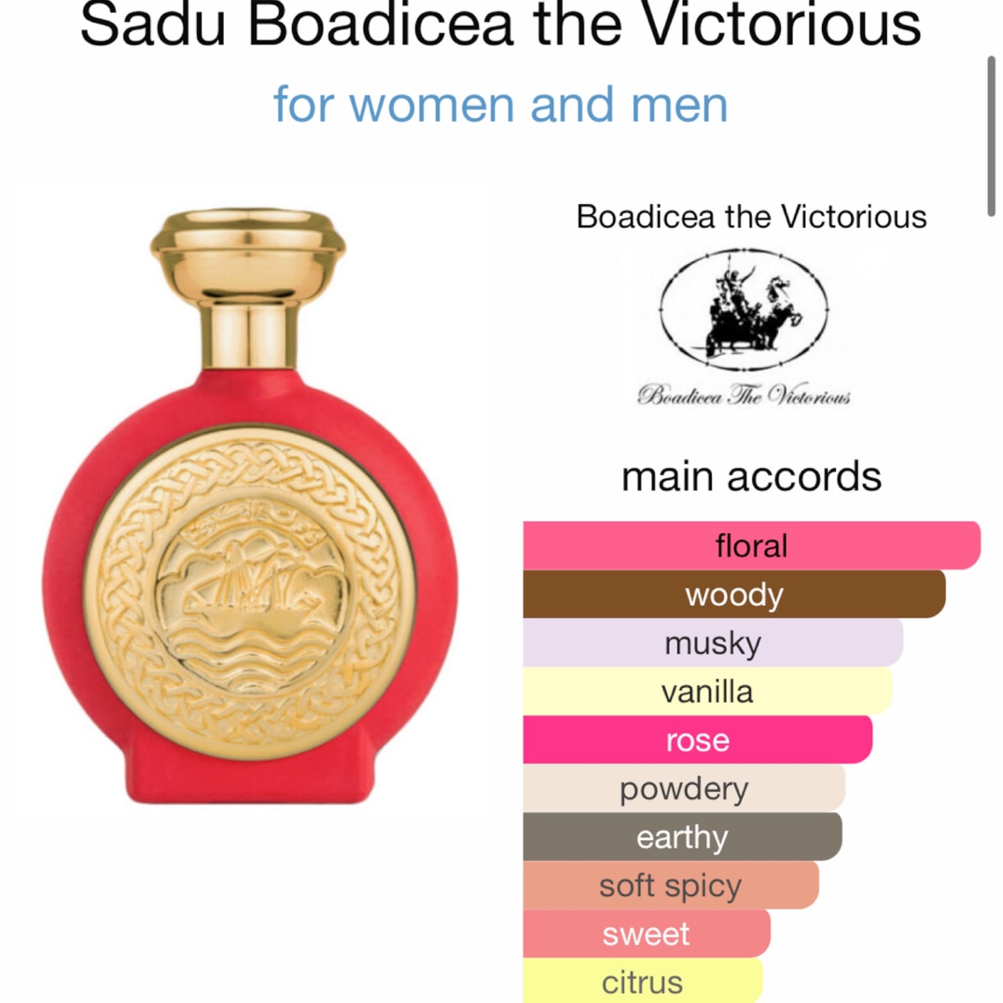 Sadu by Boadicea the Victorious Eau de Parfum