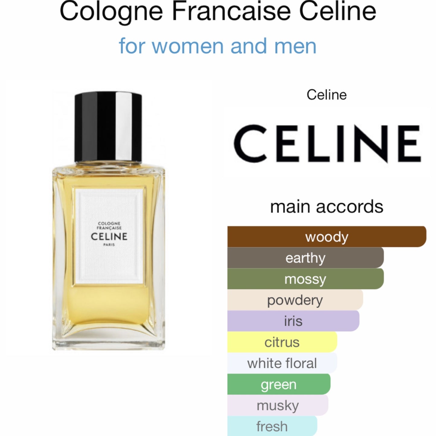 Cologne Francaise by Celine Eau de Parfum