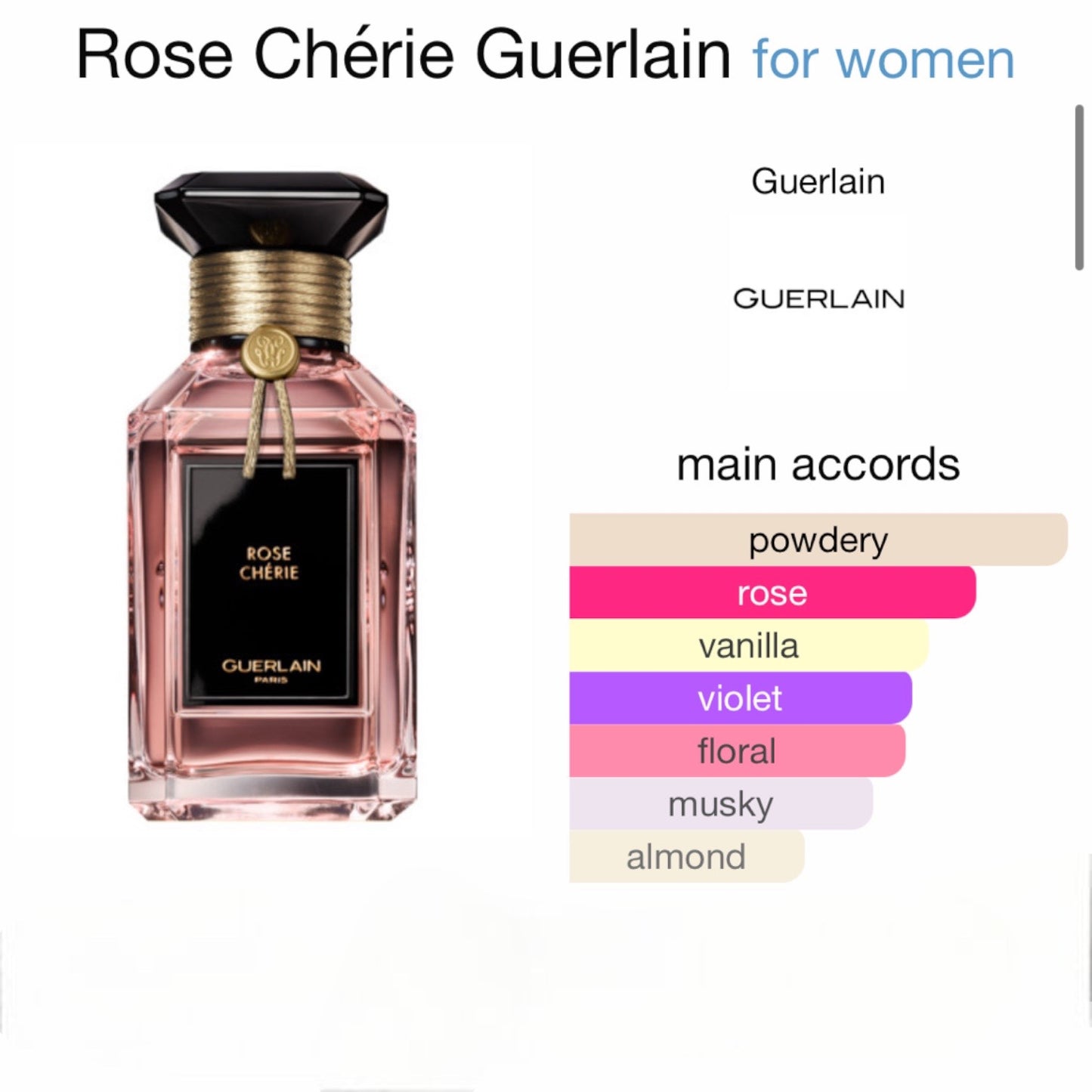 Rose Cherie by Guerlain Eau de Parfum