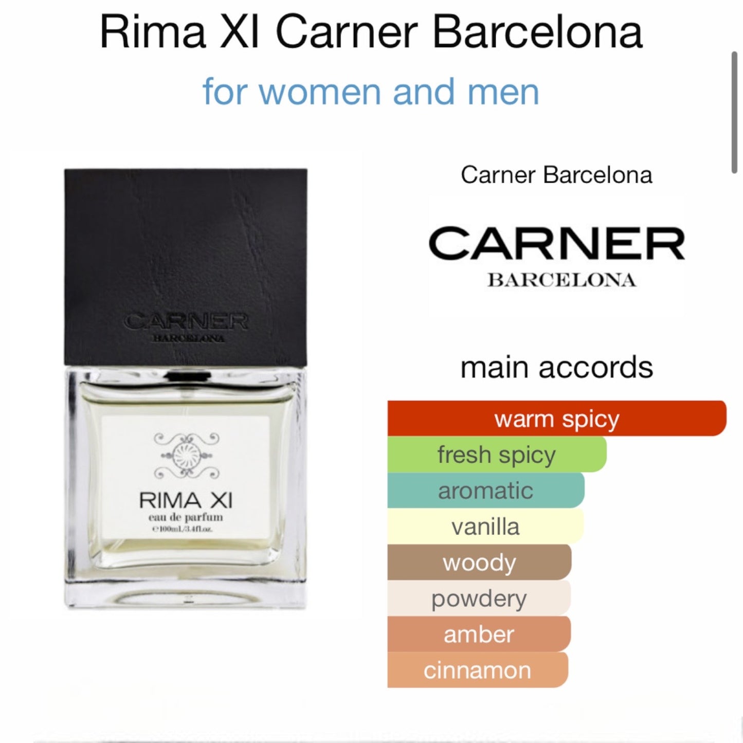 Rima XI by Carner Barcelona Eau de Parfum