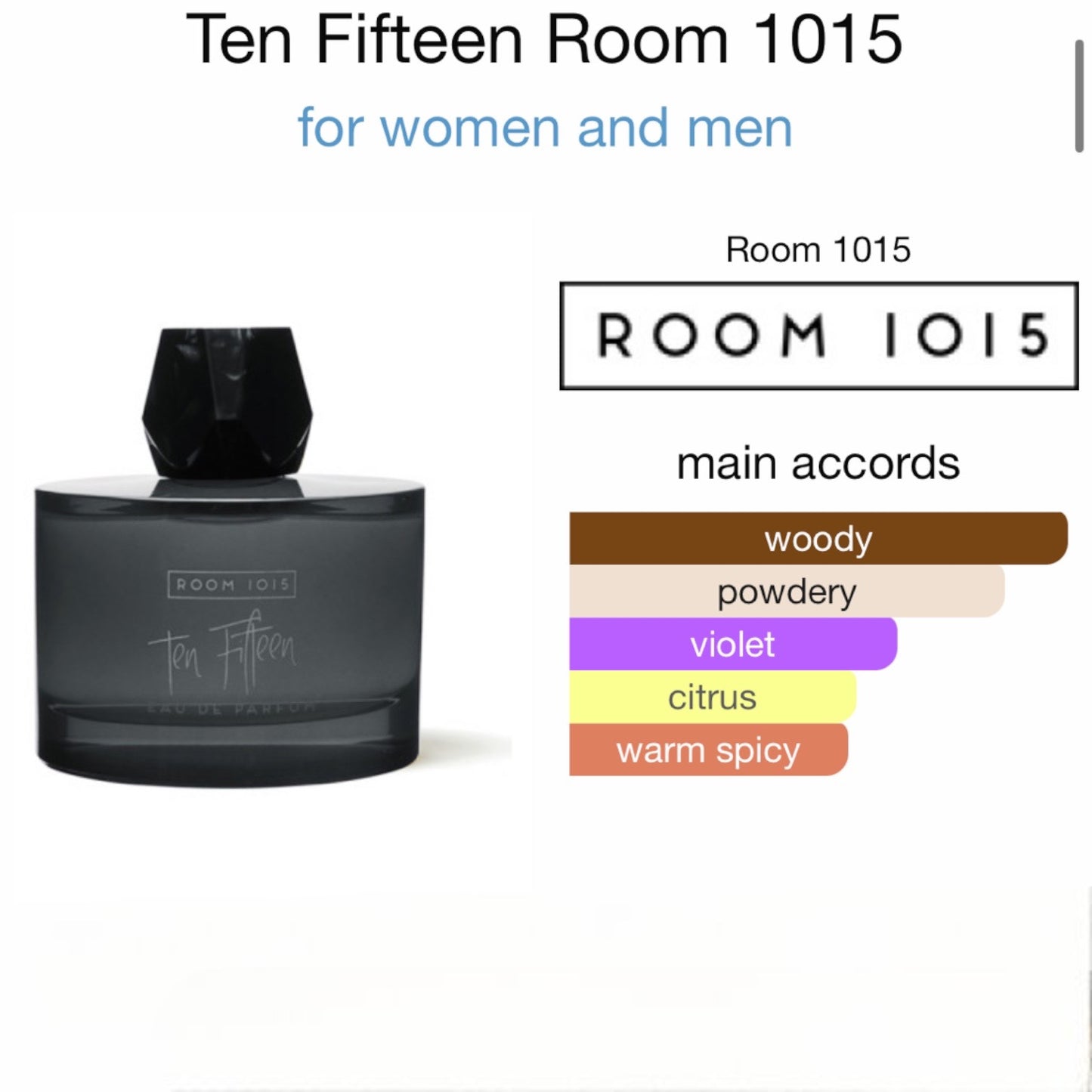 Ten Fifteen by Room 1015 Eau de Parfum