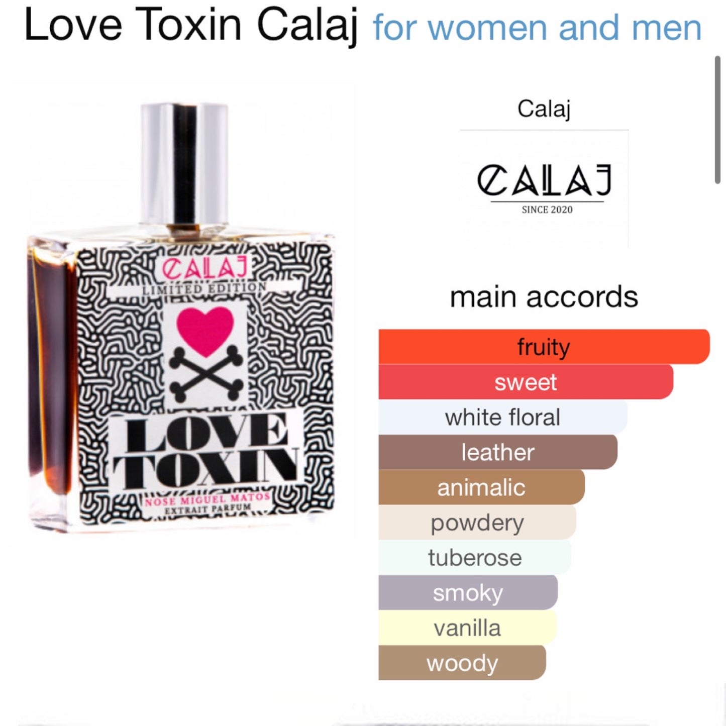 Love Toxin by Calaj Extrait de Parfum