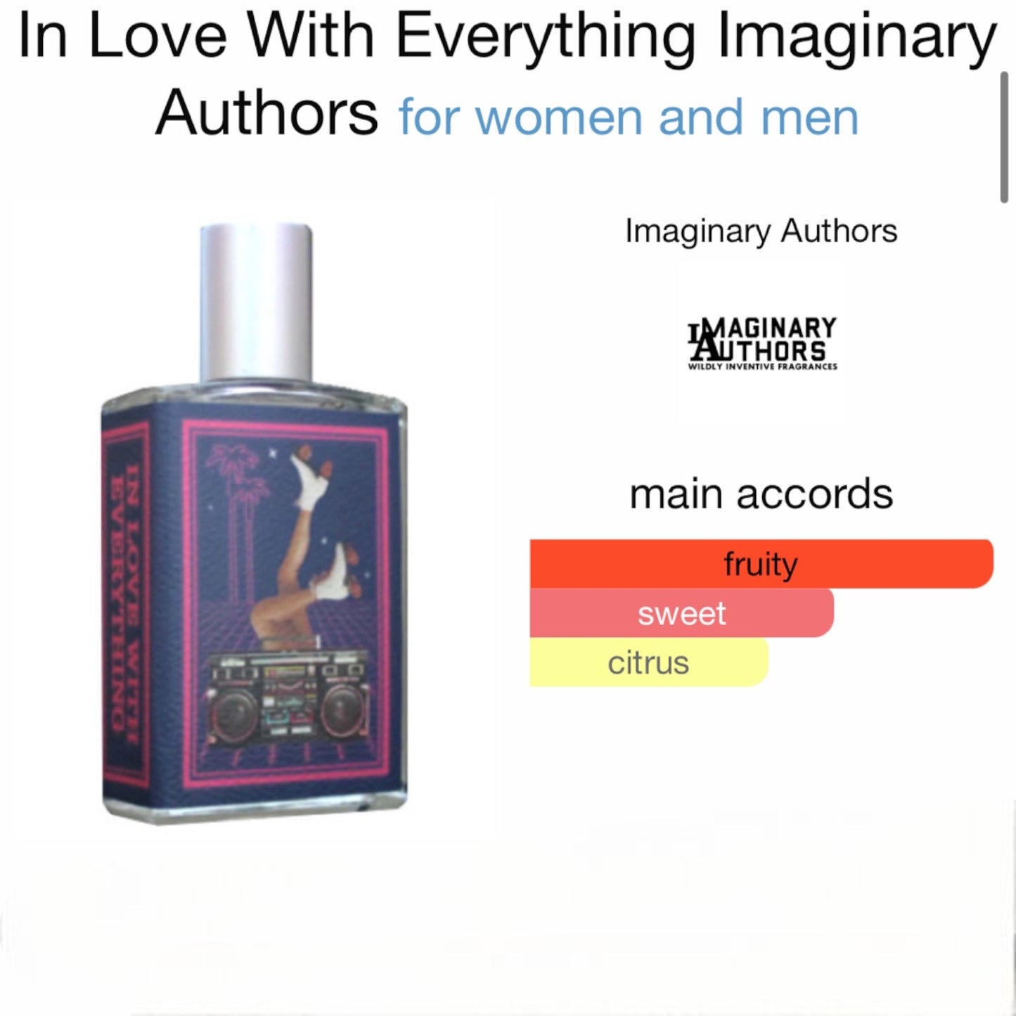 In Love With Everything by Imaginary Authors Eau de Parfum