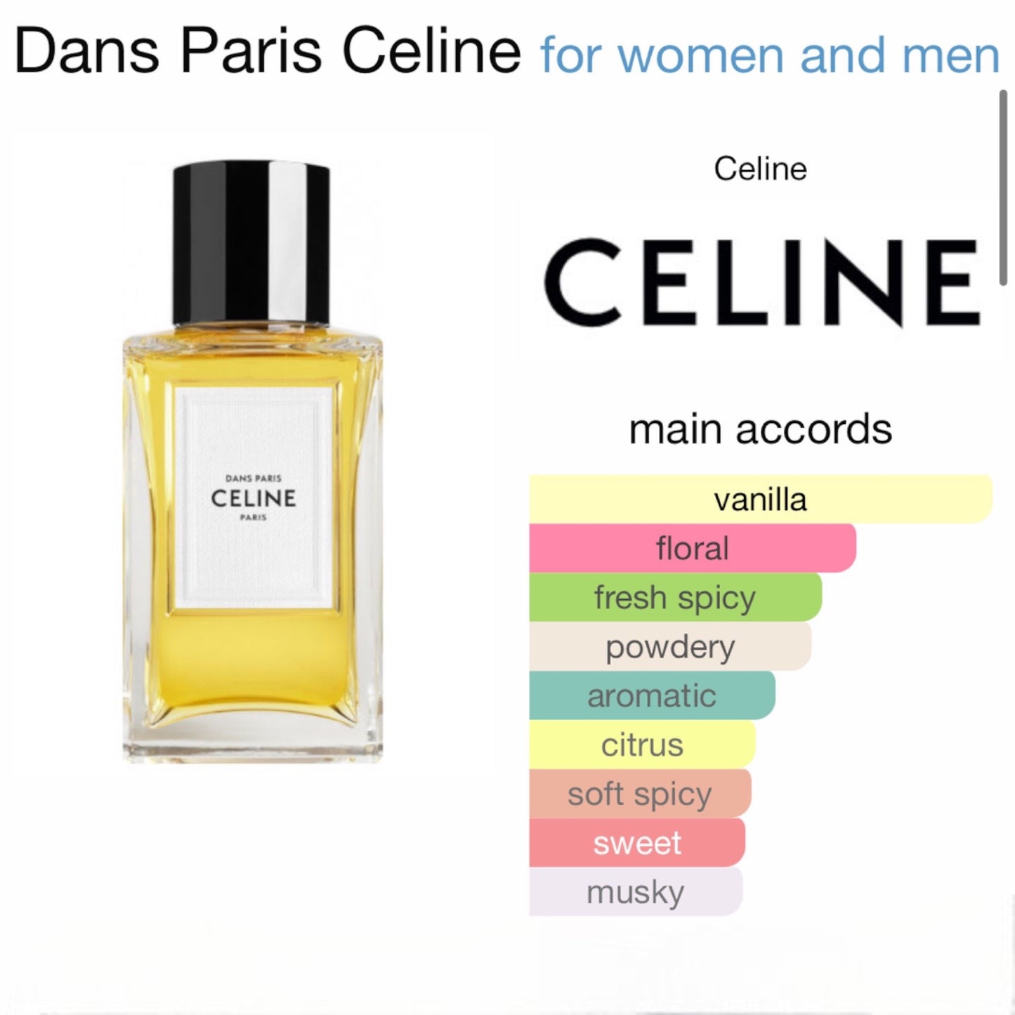 Dans Paris by Celine Eau de Parfum