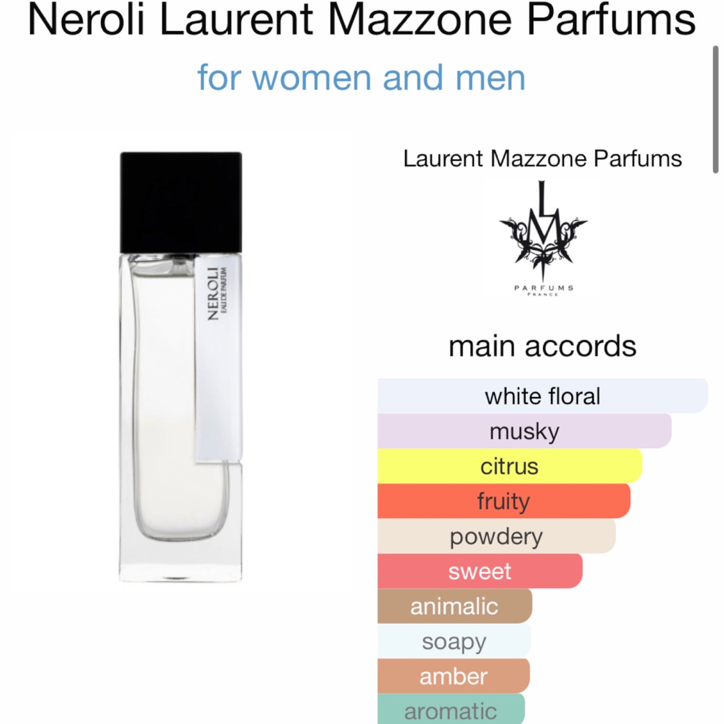 Neroli by Laurent Mazzone Parfums Eau de Parfum