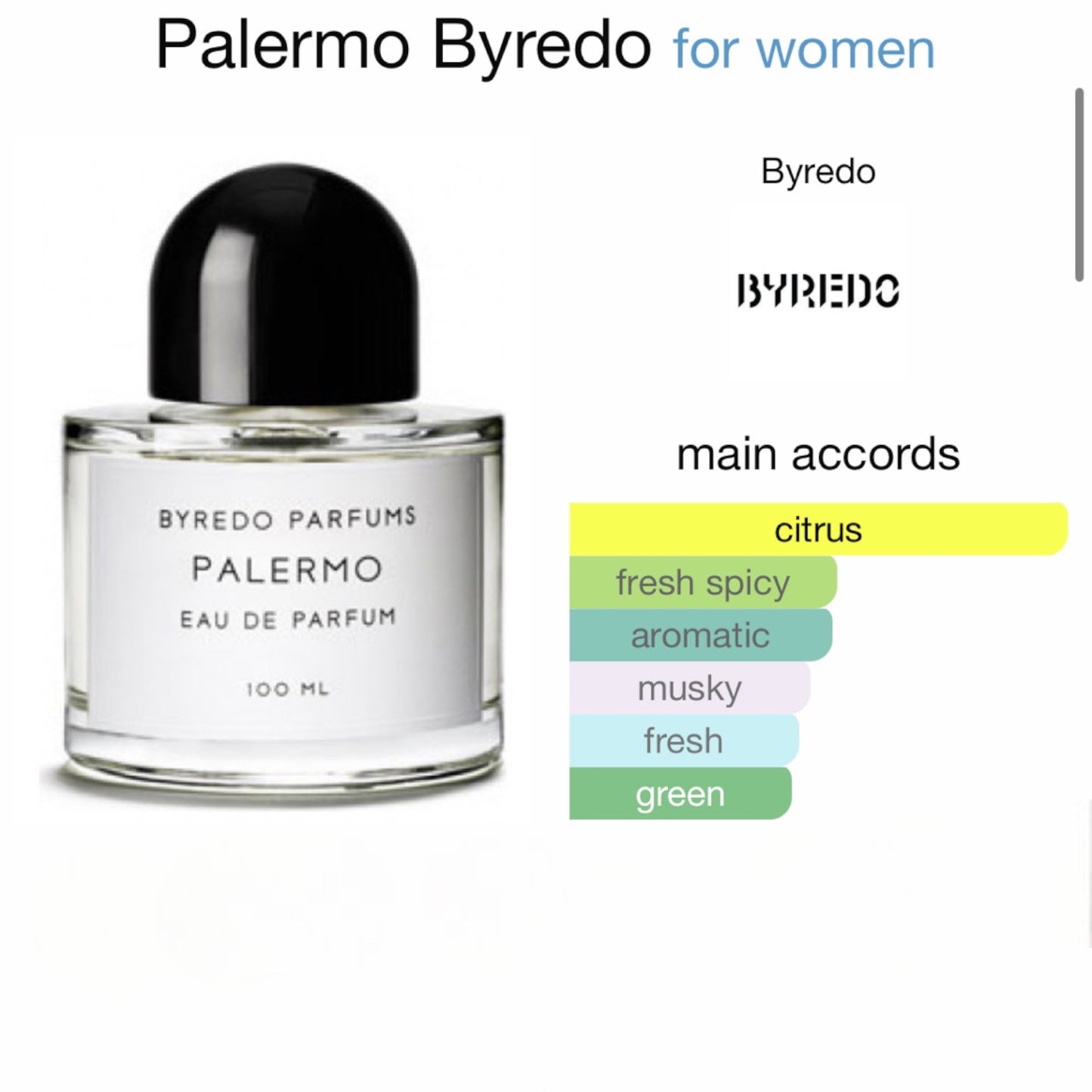 Palermo by Byredo Eau de Parfum