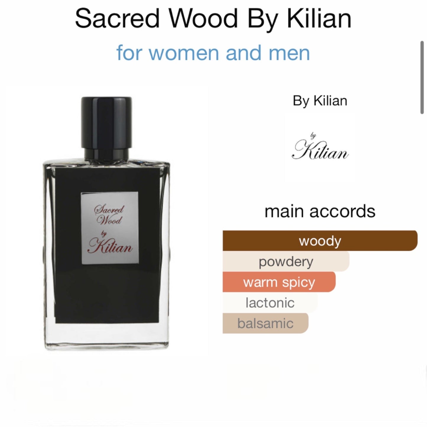 Sacred Wood by By Kilian Eau de Parfum