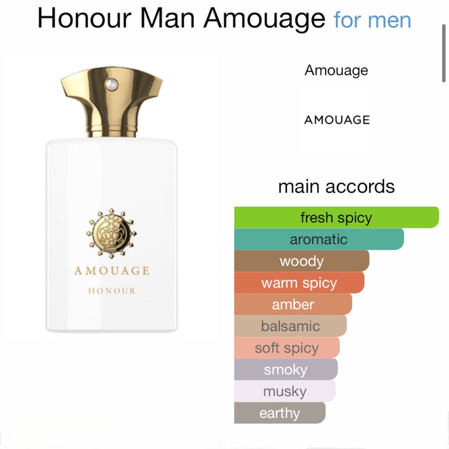 Honour Man by Amouage Eau de Parfum