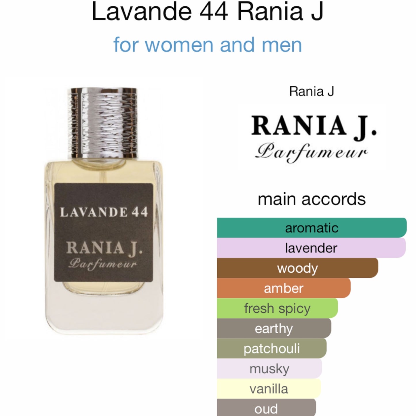 Lavande 44 by Rania J Eau de Parfum