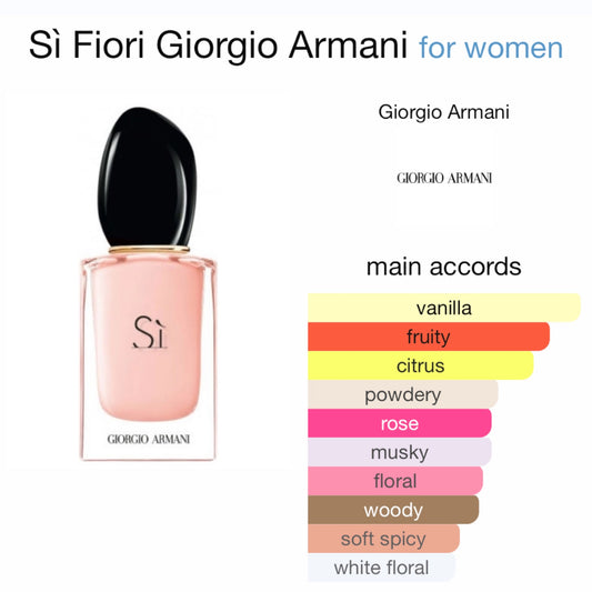 Si Fiori by Giorgio Armani Eau De Parfum
