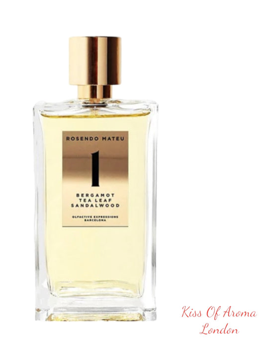 NO 1 Bergamot, Tea Leaves, Sandal Wood by Rosendo Mateu Olfactive Expressions