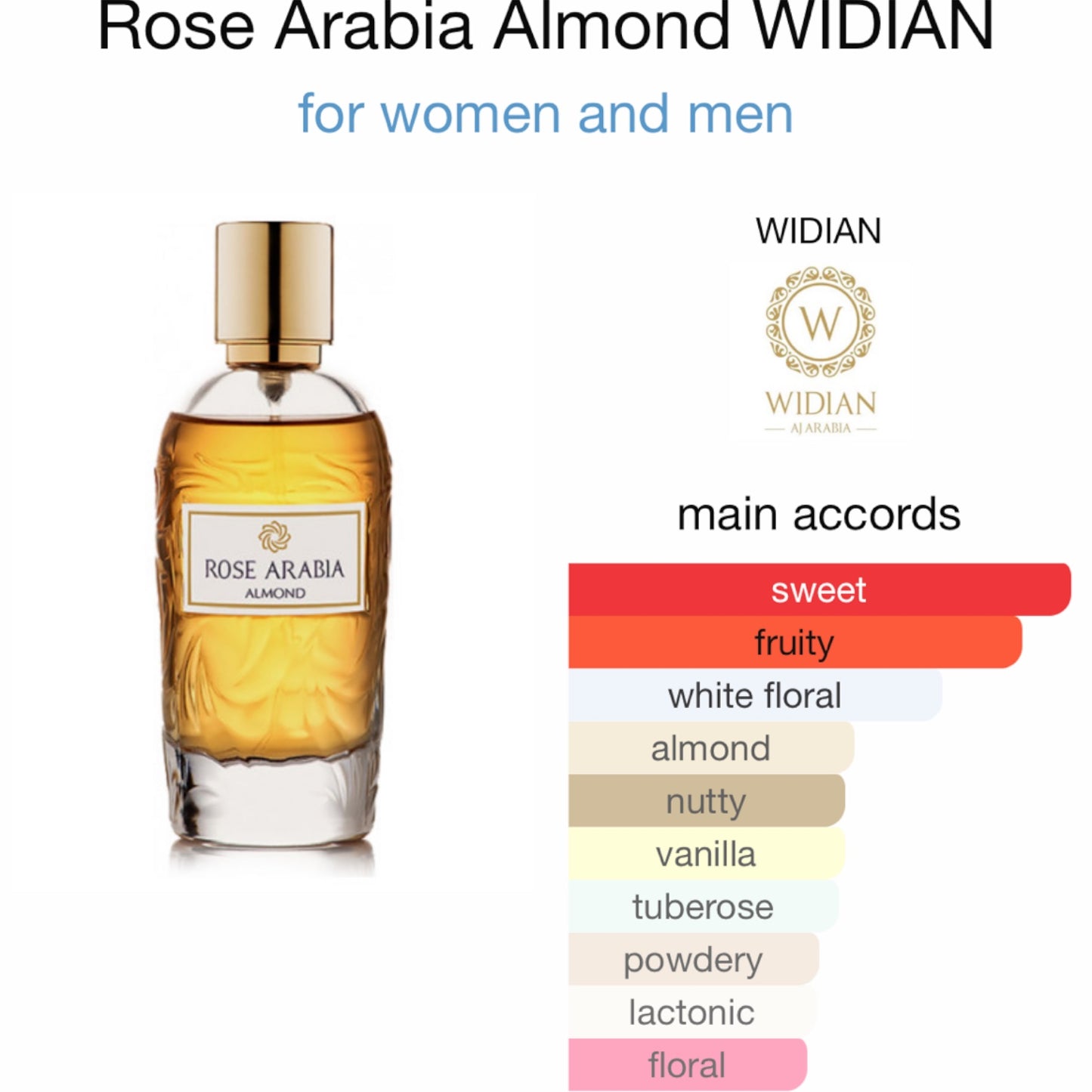 Rose Arabia Almond by WIDIAN Eau de Parfum