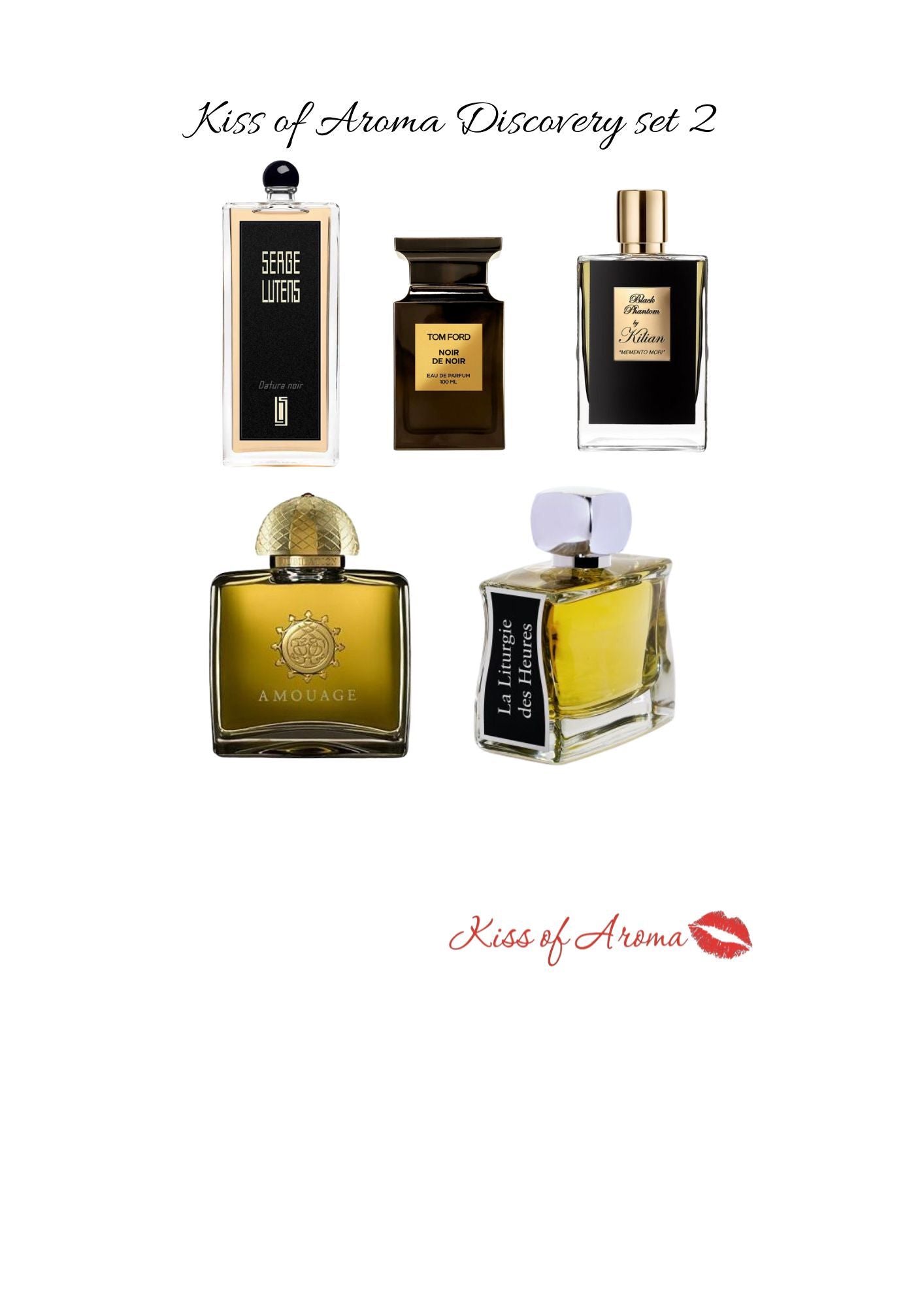 Kiss of Aroma Discover Set 2, 5 x 2ml