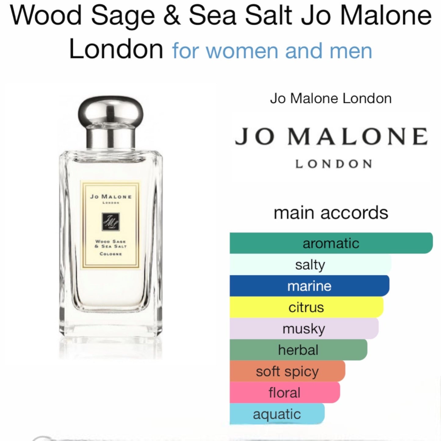 Wood Sage & Sea Salt Cologne by Jo Malone London