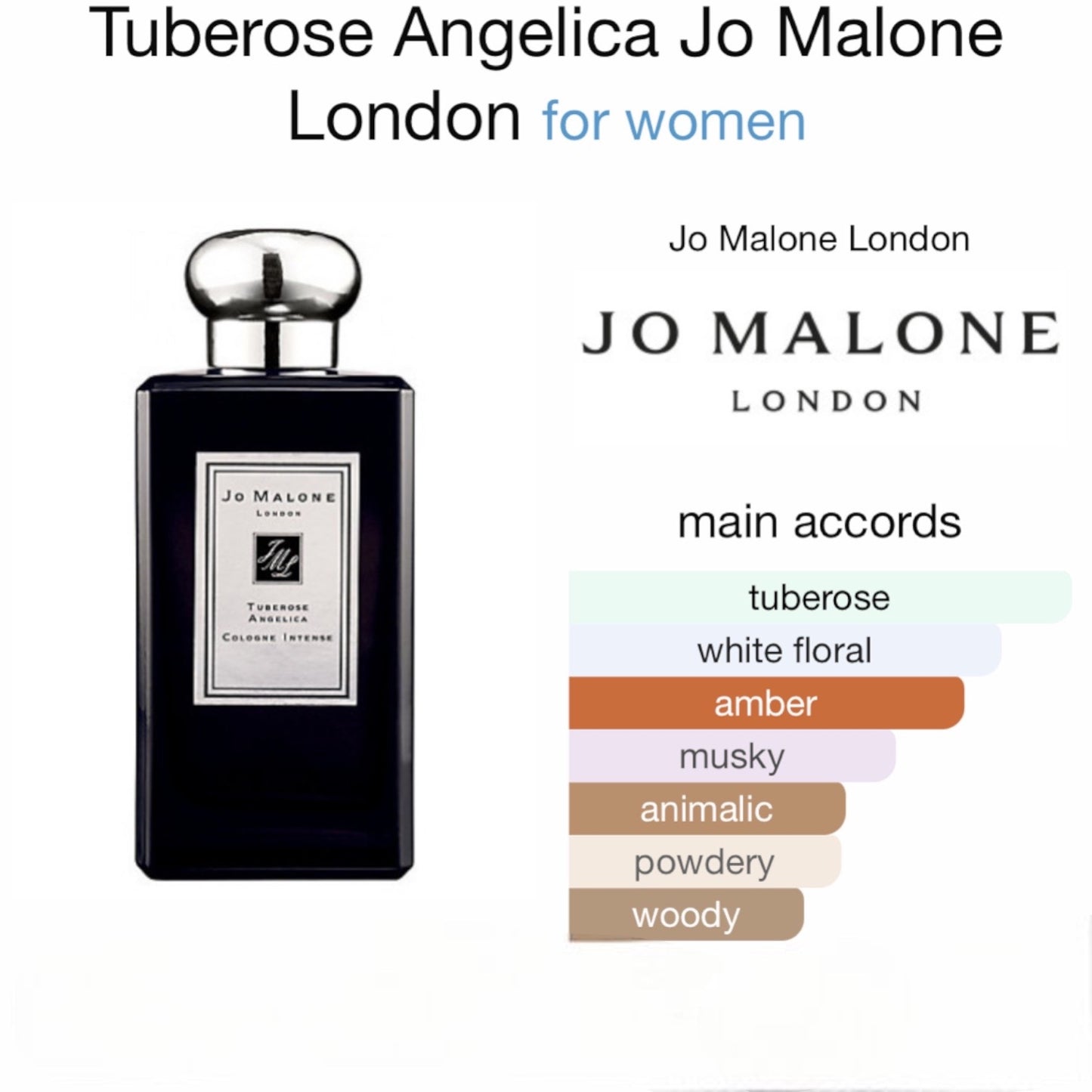 Tuberose Angelica Cologne Intense by Jo Malone London