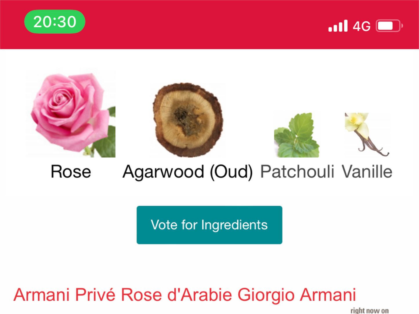 Armani Privé  Rose d'Arabie by Giorgio Armani Eau de parfum