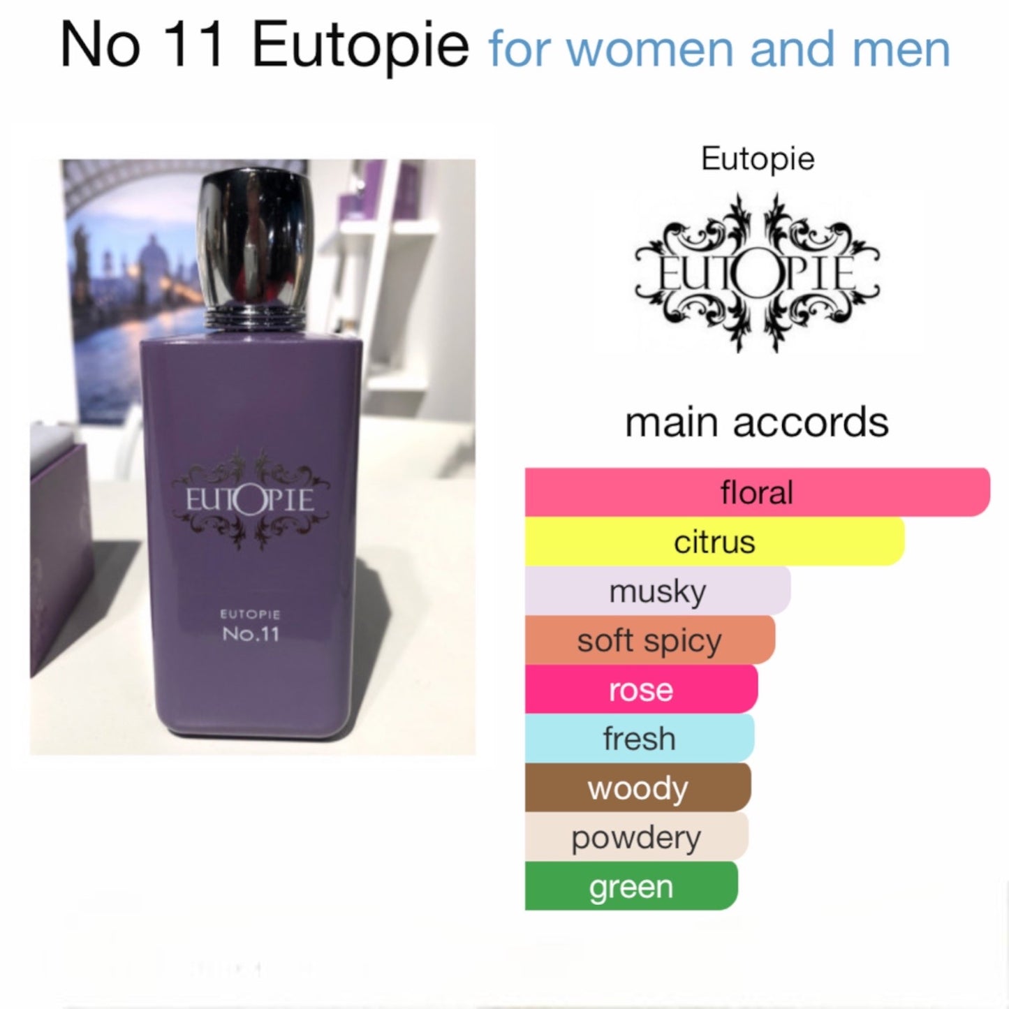 No 11 by Eutopie Eau de Parfum