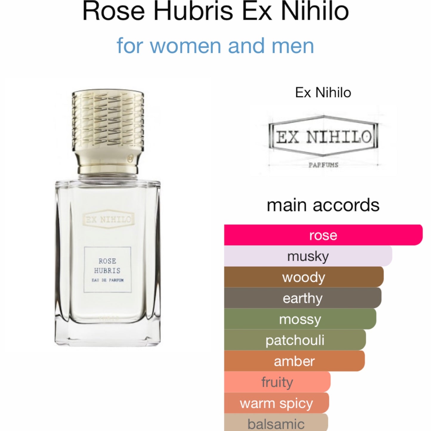 Rose Hubris Ex Nihilo Eau de Parfum
