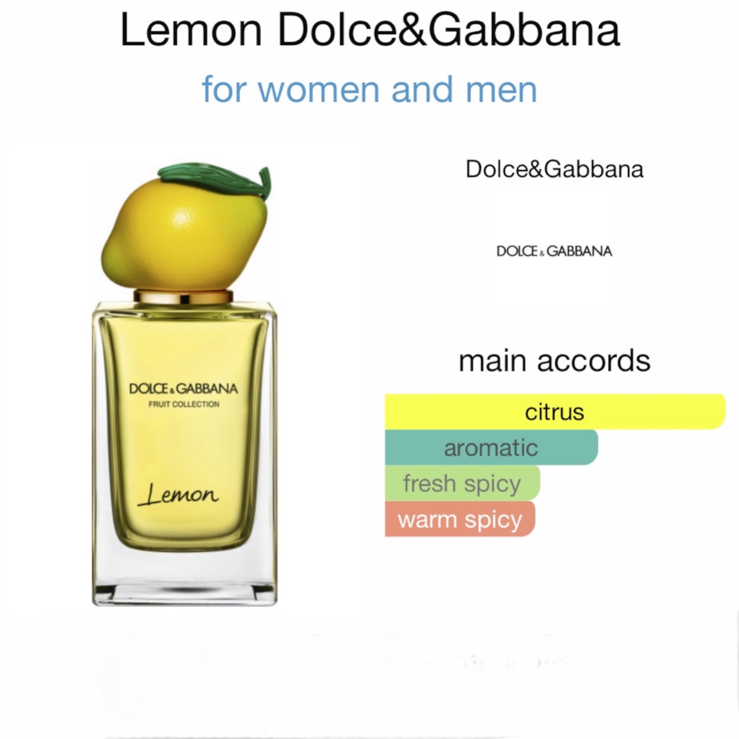 Lemon by Dolce&Gabbana Eau de Parfum