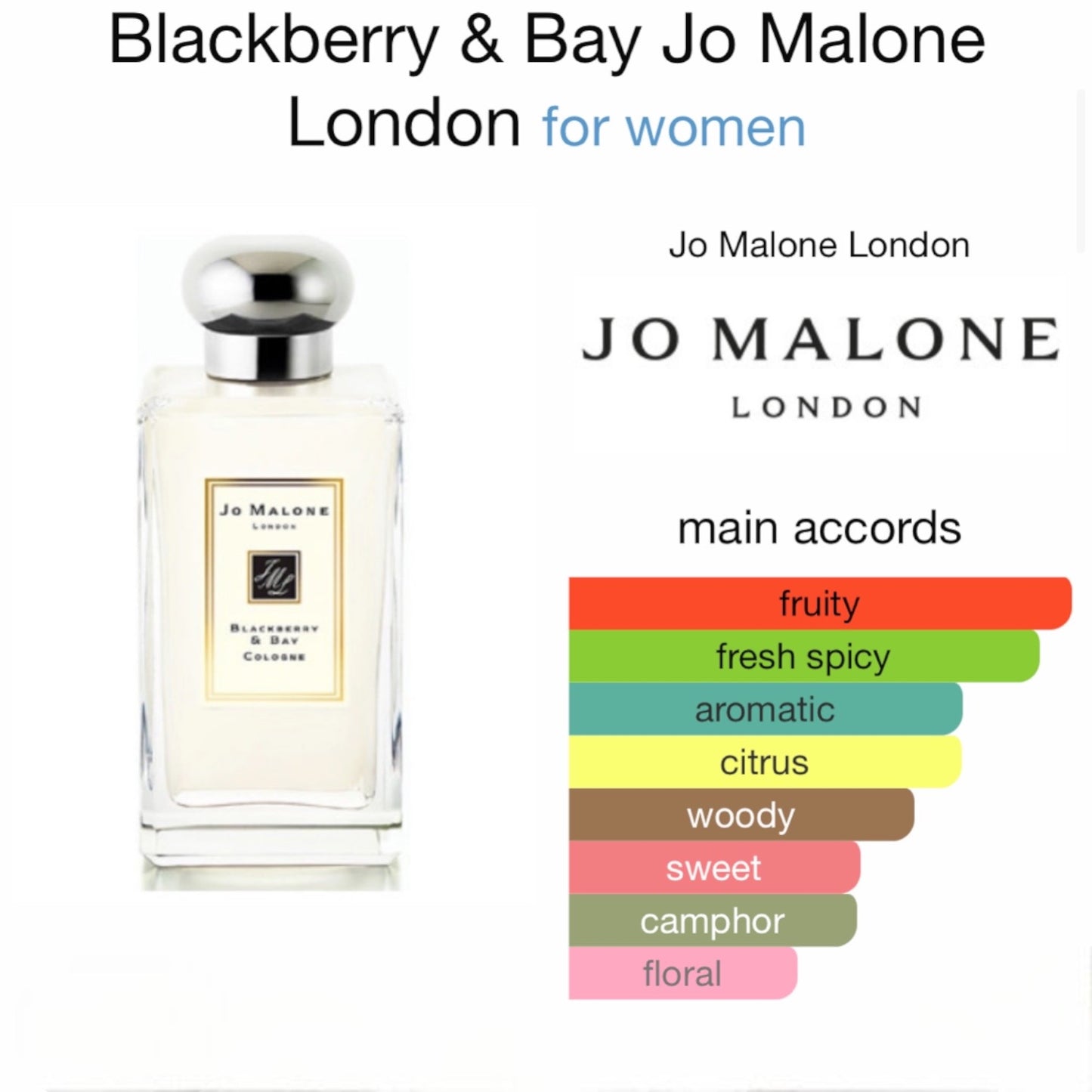 Blackberry and Bay Cologne by Jo Malone London Cologne